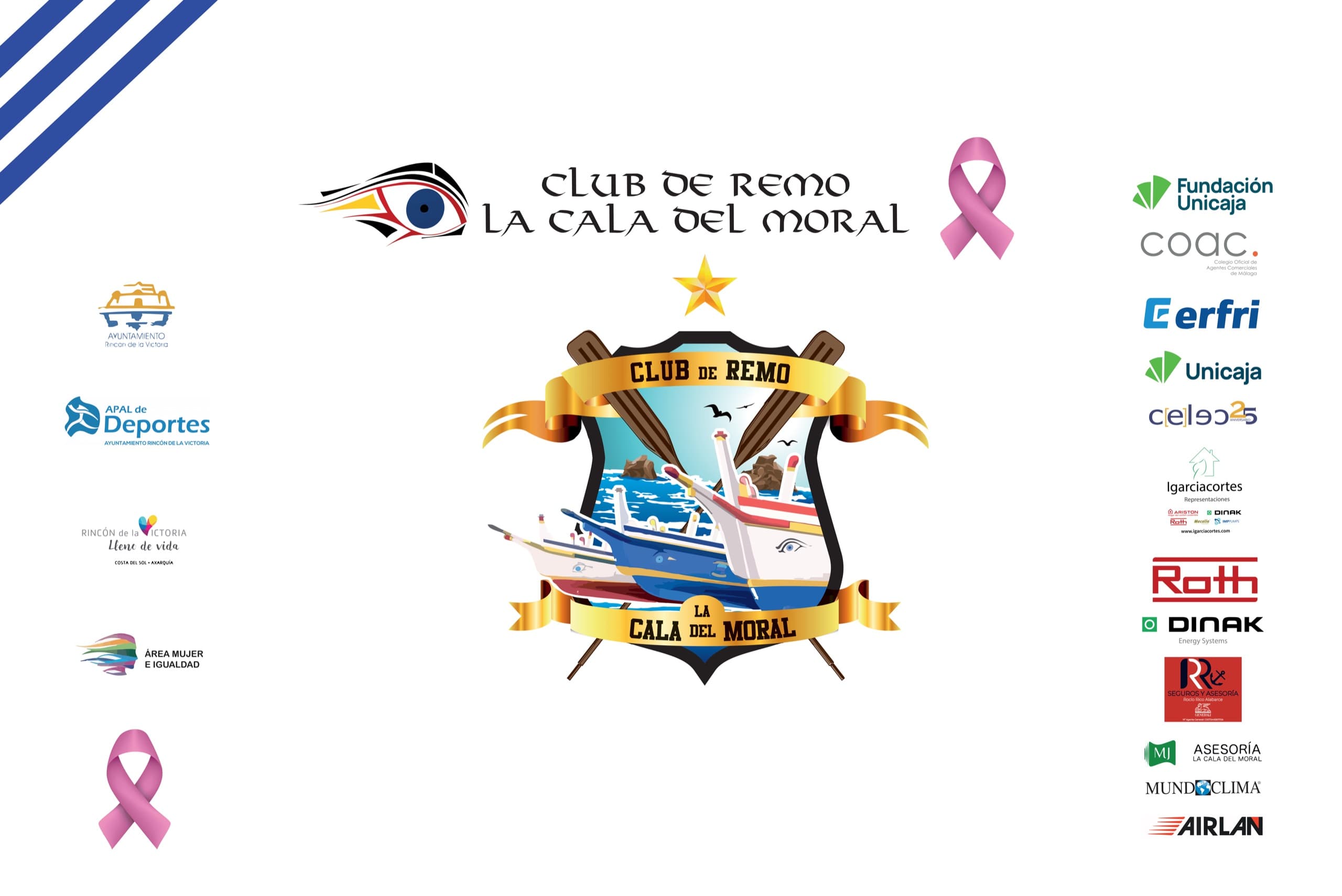 Muro de Honor - Sponsors Club de Remo La Cala del Moral